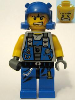 LEGO Minifigure-Power Miner: Rex-Power Miners-PM010-Creative Brick Builders